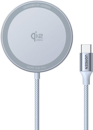 UGREEN - Qi 2.2 25W Wireless Charger, Magsafe Compatible Charging Pad for iPhone 16/17 Series - Black