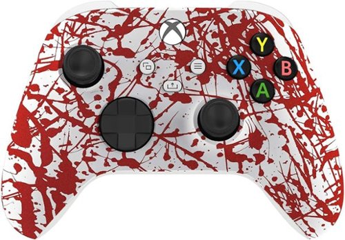 Custom Controllerzz - Custom Wireless Controller for Xbox Series X|S, Xbox One, & PC - Blood Splatter-Front_Standard 