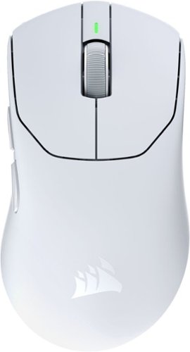 CORSAIR - SABRE v3 PRO PureVector ULTRALIGHT ERGO 41g Gaming Mouse with Personalized Directional Sensitivity - Wireless - White