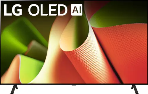 Front. LG - 77" Class B4 Series OLED 4K UHD Smart webOS TV (2024).