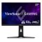 ViewSonic - XG2736-2K 27" IPS LCD QHD FreeSync 0.5ms 240Hz Gaming Monitor (HDMI2.0, DP, USB-C) - Black-Front_Standard