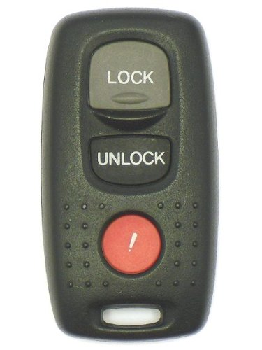 Car Keys Express - Mazda Keyless Entry Remote - 3 Buttons (Lock, Unlock, and Panic) - Black