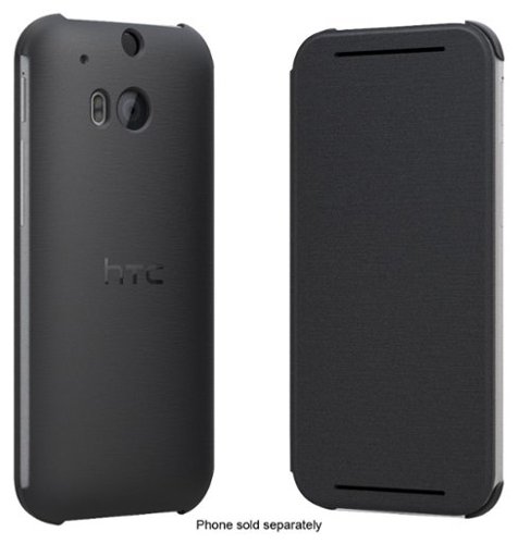  Flip Case for HTC One (M8) Cell Phones - Warm Black