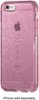 Speck - CandyShell Clear Back Cover for Apple iPhone 6 Plus and 6s Plus - Glitter gold, Beaming orchid-Front_Standard