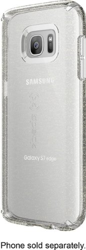  Speck - CandyShell Clear Back Cover for Samsung Galaxy S7 - Clear, Glitter gold