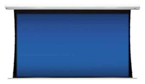 Elite Screens - Saker Tab-Tension 135" Motorized Projector Screen - White-Front_Standard 