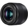 Panasonic - LUMIX G 25mm f/1.7 ASPH. Lens for Mirrorless Micro Four Thirds Compatible Cameras, H-H025-K - Black-Front_Standard