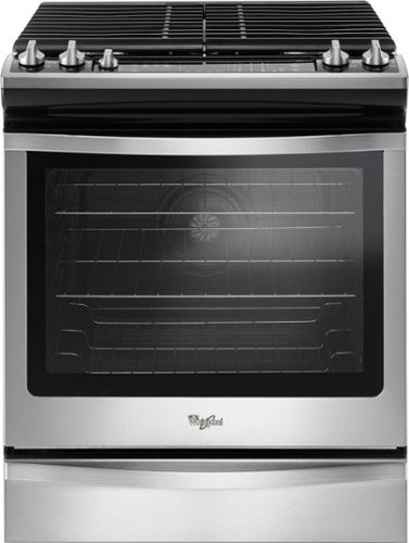  Whirlpool - 5.8 Cu. Ft. Self-Cleaning Slide-In Gas Convection Range
