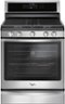 Whirlpool - 5.8 Cu. Ft. Self-Cleaning Gas Convection Range - Stainless steel-Front_Standard 