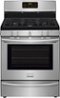 Frigidaire - Gallery 5.0 Cu. Ft. Freestanding Gas Convection Range - Stainless Steel-Front_Standard