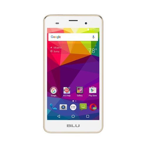  BLU - Dash M2 with 4GB Memory Cell Phone (Unlocked) - Gold