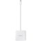 Samsung - Galaxy TabPro S Multiport Adapter - White-Front_Standard 