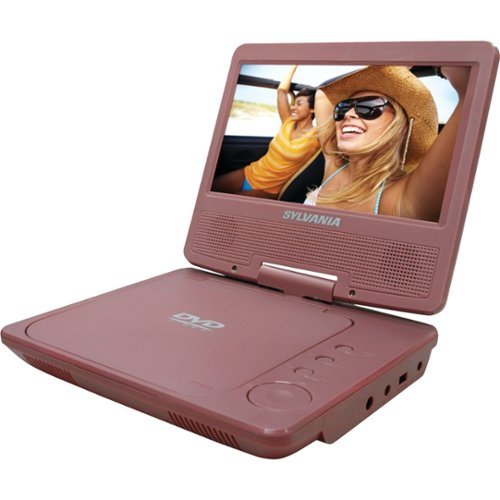  Sylvania - 7&quot; Portable DVD Player - Pink