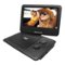 Sylvania - 9" Portable DVD Player - Black-Front_Standard