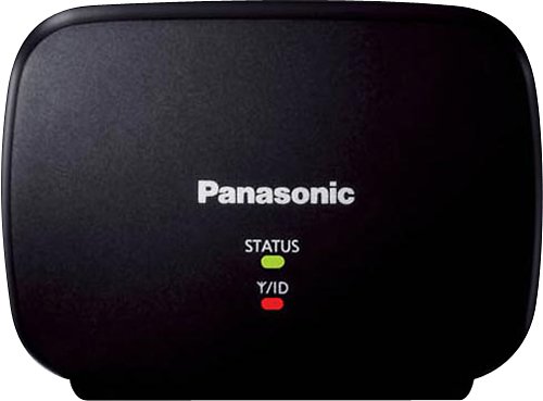 Panasonic - Range Extender for Select DECT 6.0 Plus Cordless Phones - Black-Front_Standard 