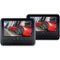 GPX - 7" TFT Portable DVD Player with Dual Screens - Black-Front_Standard 