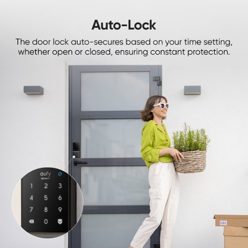 eufy Smart Lock C210 WiFi Replacement Deadbolt Unlock with eufy App, Keypad, Smart Devices - Black BUY ONLINE