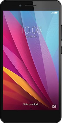  Huawei - Honor 5X 4G with 16GB Memory Cell Phone (Unlocked) - Gray