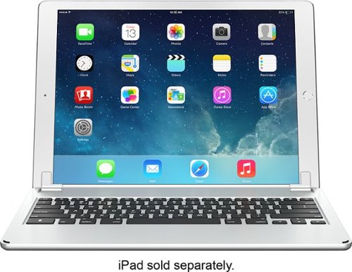  Brydge - Bluetooth Keyboard for Apple® 12.9-Inch iPad Pro - Silver