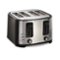 Hamilton Beach Extra-Wide-Slot 4 Slice Toaster - BLACK-Front_Standard 