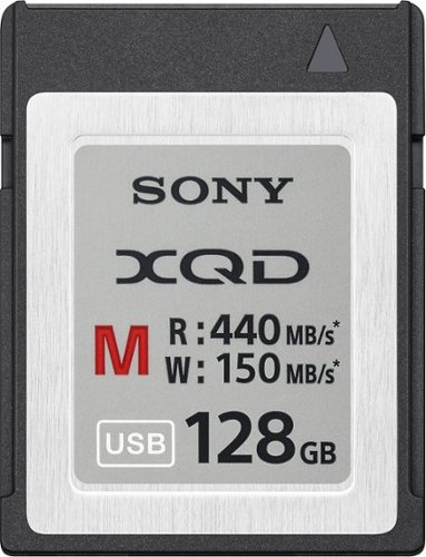  Sony - M-Series 128GB XQD Memory Card