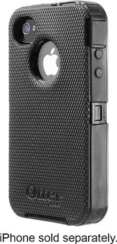  OtterBox - Defender Series Case for Apple® iPhone® 4 and 4S - Black