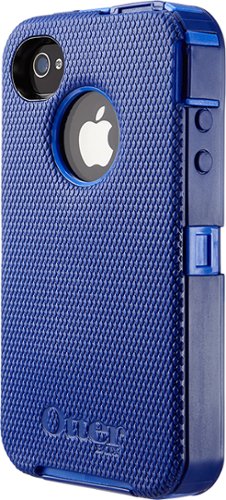  OtterBox - Defender Series Case for Apple® iPhone® 4 and 4S - Blue