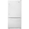 Amana - 22.1 Cu. Ft. Bottom-Freezer Refrigerator - White-Front_Standard