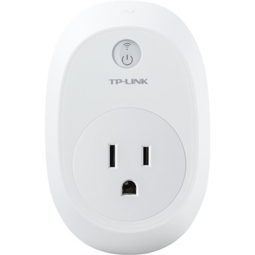  TP-Link - Wi-Fi Smart Plug with Energy Monitoring - White
