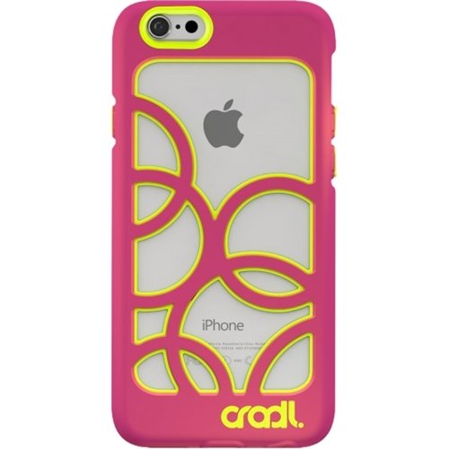  cradl. - Bubbles Case for Apple iPhone 6 and 6s - Magenta/Lightning