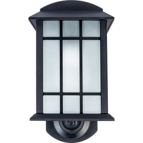 Maximus - Craftsman Smart Security Light - Textured black-Front_Standard 