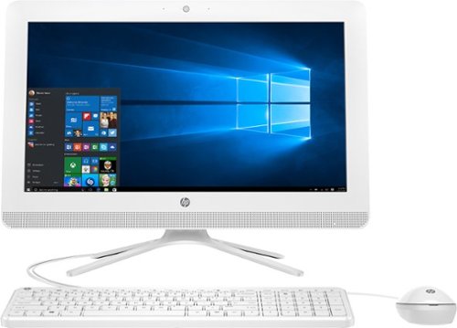  19.5&quot; All-In-One - AMD E2-Series - 4GB Memory - 1TB Hard Drive - HP finish in snow white