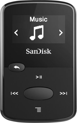 SanDisk Clip Jam 8GB* MP3 Player - Black GLOBAL SHIPPING