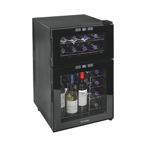Wine Enthusiast - 24-Bottle Wine Cooler-Front_Standard 