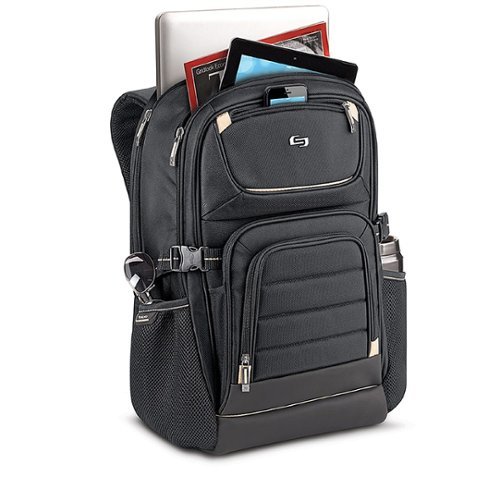 Solo New York Arc Pro Backpack for 17.3 Laptop - Black/Gold HOW TO BUY