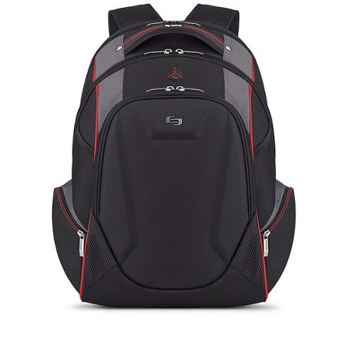 Solo - Active Laptop Backpack for 17.3" Laptop - Black/Red