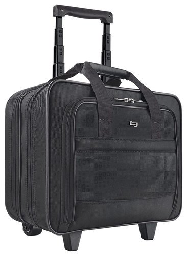  Solo New York - Classic Rolling Laptop Case - Black