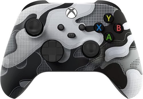 Custom Controllerzz - Custom Wireless Controller for Xbox Series X|S, Xbox One, & PC - White Camo-Front_Standard 