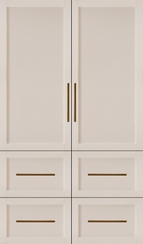 SKS - 48-inch 26 Cu. Ft. Smart Built-in 6-Door French Door Refrigerator with Craft Ice - Custom Panel Ready