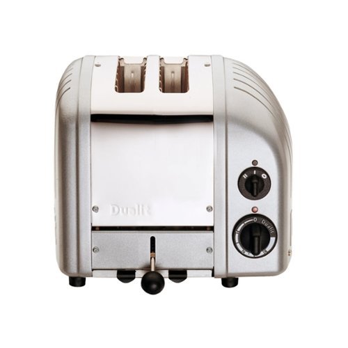 Dualit - NewGen 2-Slice Extra-Wide-Slot Toaster - Metallic silver-Angle_Standard 