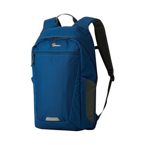 Lowepro - Hatchback Camera Backpack - Gray, Midnight blue-Angle_Standard