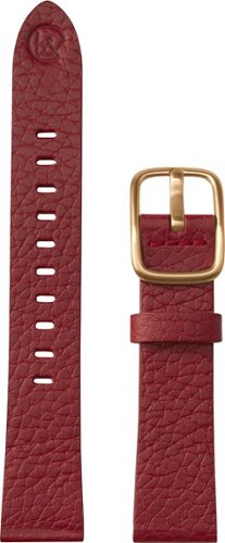  b&amp;nd - MODE Leather 18mm Watch Band for Android Wear - Red