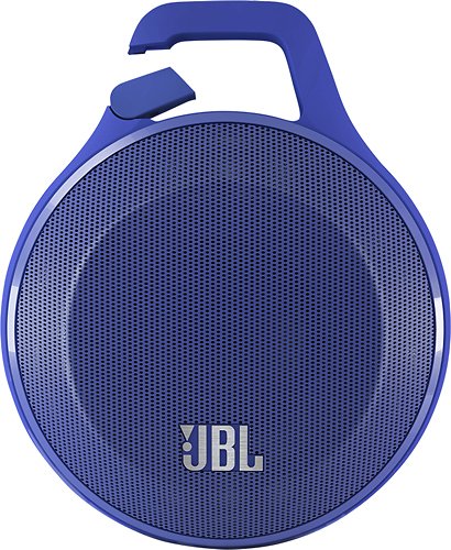  JBL - Clip Portable Bluetooth Speaker - Blue