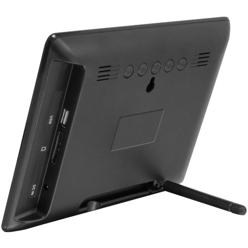 Aluratek 7 inch Digital Photo Frame - Black WORLDWIDE DELIVERY