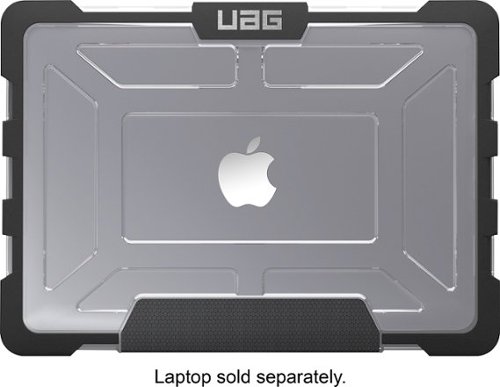  Urban Armor Gear - Top and Rear Cover for 13.3&quot; Apple® MacBook® Pro with Retina display - Black/Ice