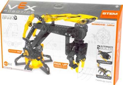 HEXBUG VEX Robotics Robotic Arm - Yellow/Black SHOP ONLINE