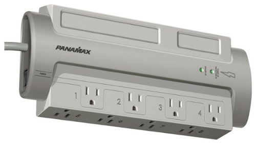  Panamax - Powermax 8-Outlet Surge Protector - Gray