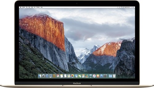  Apple - MacBook® - 12&quot; Display - Intel Core M - 8GB Memory - 512GB Flash Storage - Gold