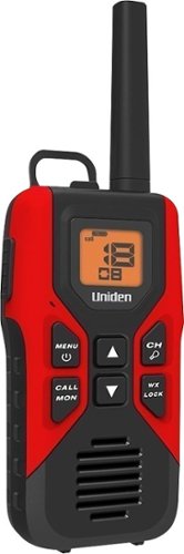Uniden - 30-Mile, 22-Channel FRS/GMRS 2-Way Radios (Pair) - Red/Black-Angle_Standard 