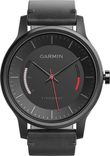  Garmin - vivomove Classic Activity Tracker - Black
